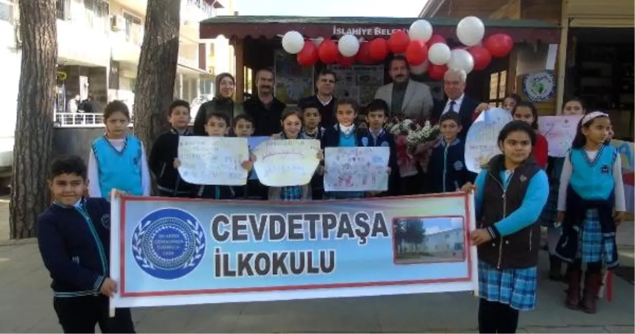 İslahiye'de, 'Durakta matematik' projesi hayata geçti