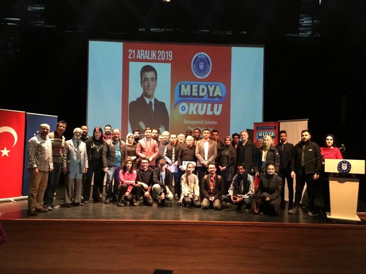 Medya Okulu'nun konuğu; Rasih Turanoğlu