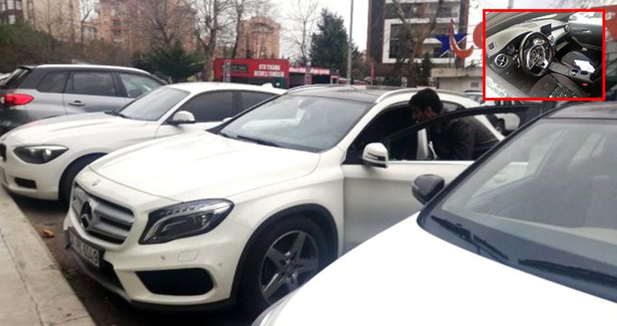 Lüks araçlara dadanan hırsızlar bu kez hava yastığını çaldılar