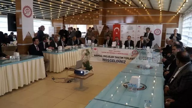 Siirt'te tarım değerlendirme toplantısı düzenlendi Siirt'te tarım değerlendirme toplantısı düzenlendi