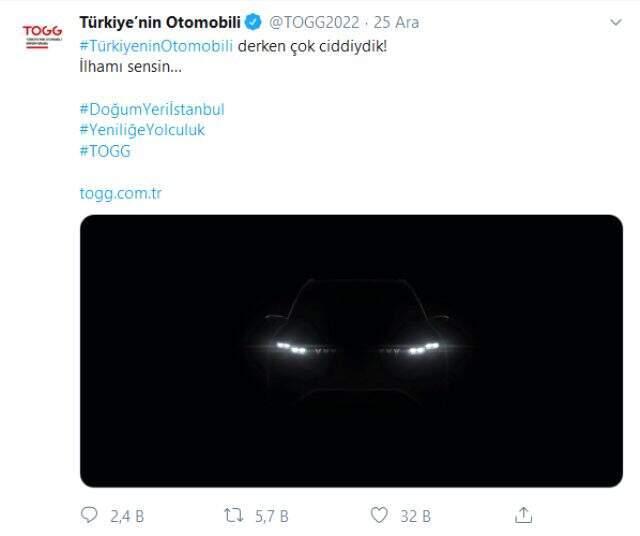 Yerli otomobilden bir detay daha! Hareket ederken görüntülendi