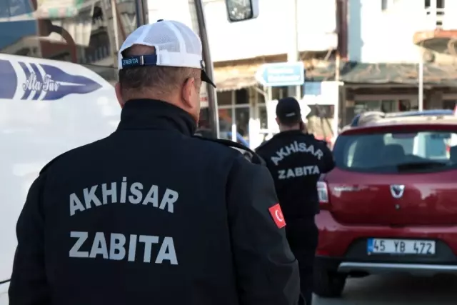 Akhisar'da kaldırım işgallerine izin yok