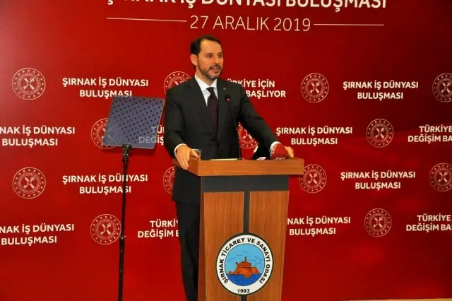 Bakan Albayrak müjdeyi Şırnak'tan verdi Bakan Albayrak müjdeyi Şırnak'tan verdi