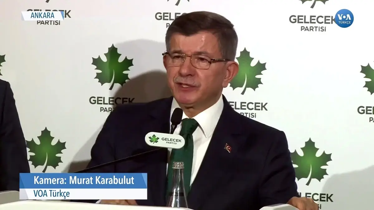 Davutoğlu’ndan ’Kanal İstanbul’ Açıklaması
