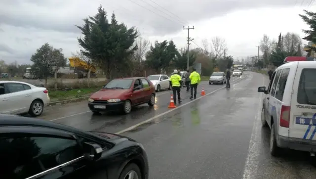 Polis silahları çekip yakaladı