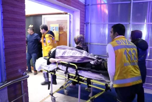 Sivas'ta trafik kazası: 6 yaralı