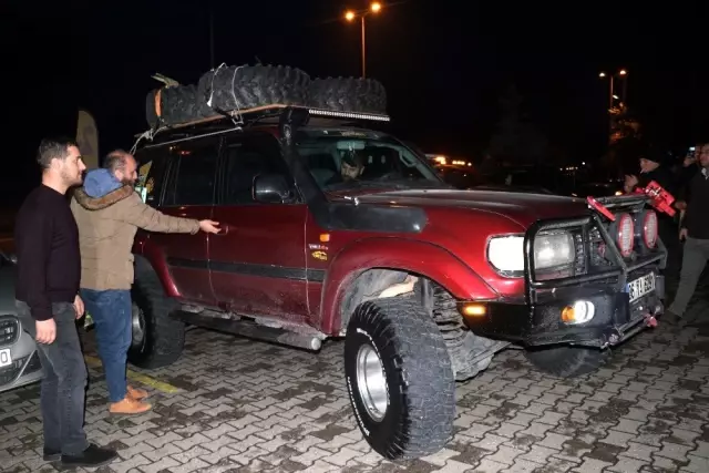 'Oflu Hoca' Karadeniz'e Off Road yapmaya geldi