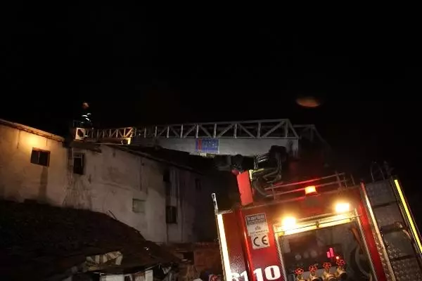 Tokat'ta korkutan yangın Tokat'ta korkutan yangın