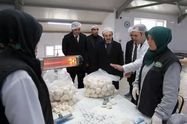 Vali Epcim, OSB'de faaliyet gösteren işletmeleri ziyaret etti
