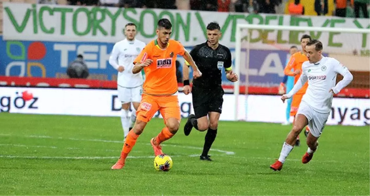 Alanyaspor, Konyaspor'u son dakika golüyle yendi!