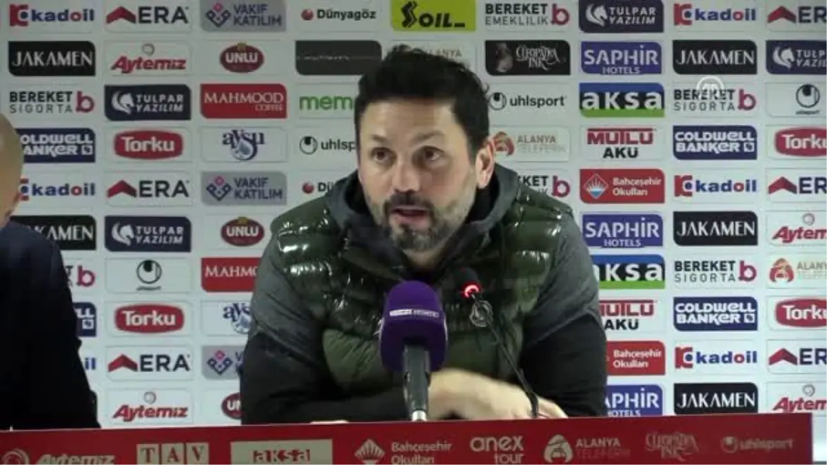 Aytemiz Alanyaspor-İttifak Holding Konyaspor maçının ardından
