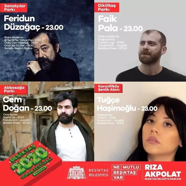 Beşiktaş yeni yıla sokak festivalleriyle girecek Beşiktaş yeni yıla sokak festivalleriyle girecek