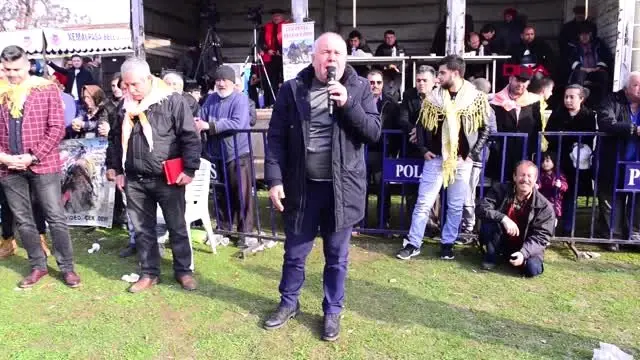 Develer kemalpaşa'da güreşti