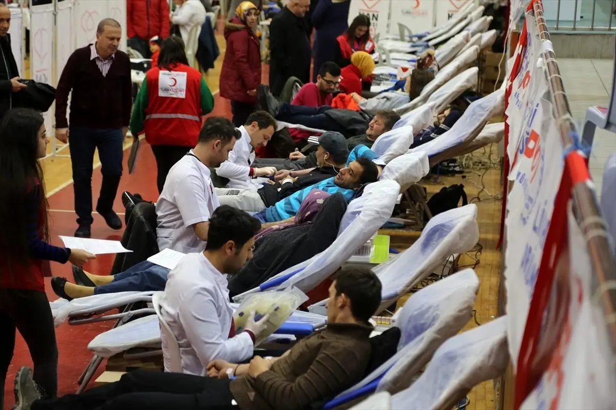 Ordu'da iki günde bin 600 ünite kan toplandı