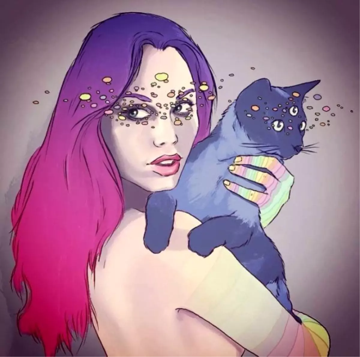 Phazed'in Kimseye Benzemeyen Renkli İllüstrasyonları Gözünüzü Doyuracak