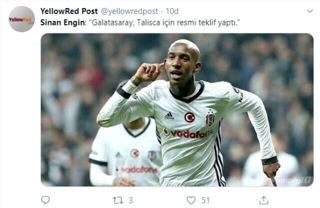 Sinan Engin: Galatasaray, Talisca için resmi teklif yaptı