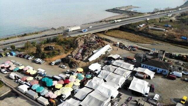 Trabzon'da pistten çıkan uçak, Yomra ilçesinin başına dert oldu