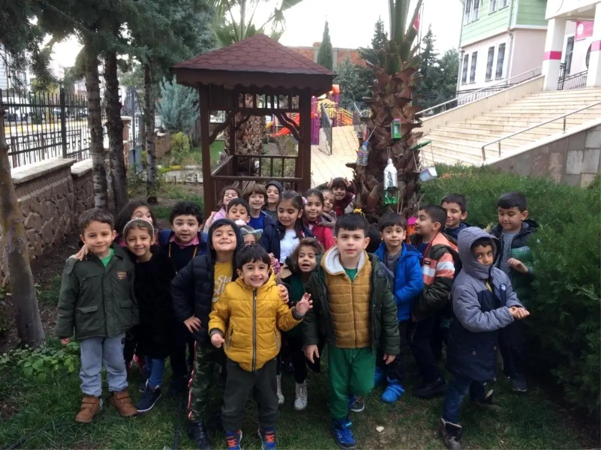 Adıyaman Sevgi Anaokulu 'Kuşlara Bir Damla Umut' projesine katıldı
