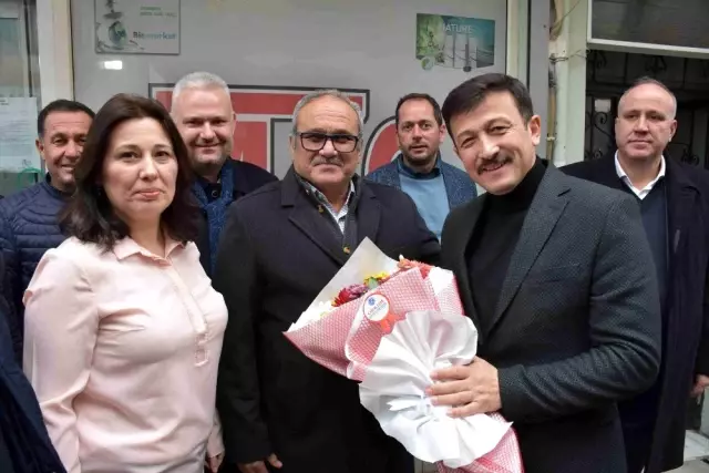 AK Partili Hamza Dağ, Menemen'de Muhtarlar Şurası'na katıldı AK Partili Hamza Dağ, Menemen'de Muhtarlar Şurası'na katıldı