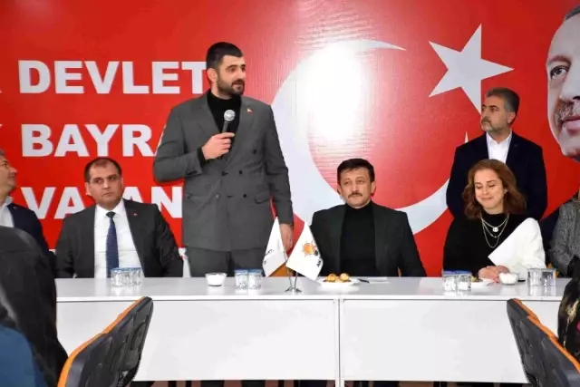 AK Partili Hamza Dağ, Menemen'de Muhtarlar Şurası'na katıldı AK Partili Hamza Dağ, Menemen'de Muhtarlar Şurası'na katıldı