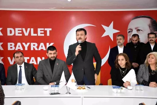 AK Partili Hamza Dağ, Menemen'de Muhtarlar Şurası'na katıldı AK Partili Hamza Dağ, Menemen'de Muhtarlar Şurası'na katıldı