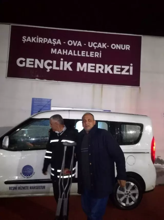 Kimsesiz engelli vatandaşa yardım eli Kimsesiz engelli vatandaşa yardım eli