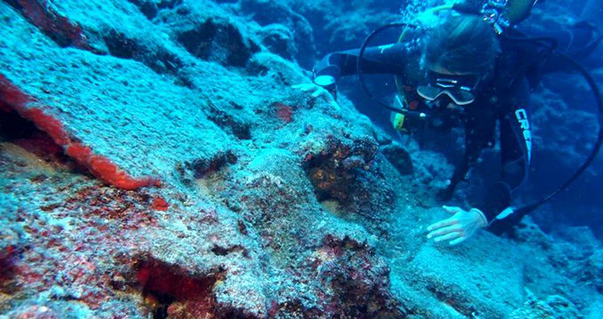 Antalya'daki gemi batığında heyecanlandıran buluş