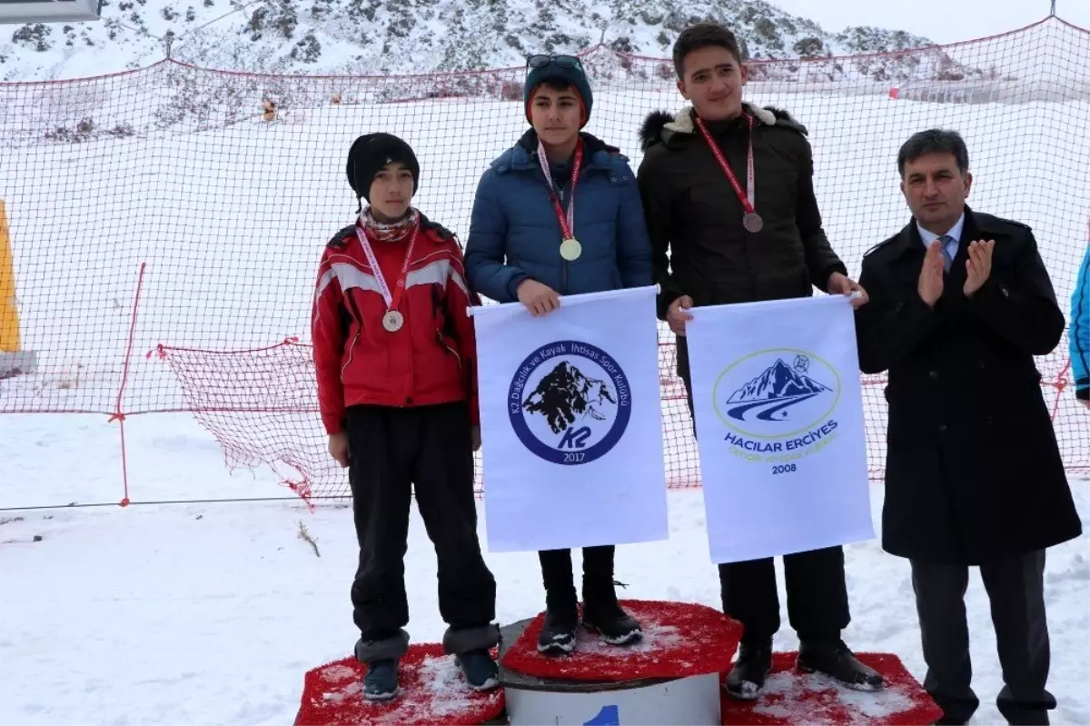 Erciyes'te kayak heyecanı sona erdi