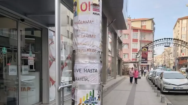 İzinsiz ilan ve afiş asanlara ceza kesilecek İzinsiz ilan ve afiş asanlara ceza kesilecek