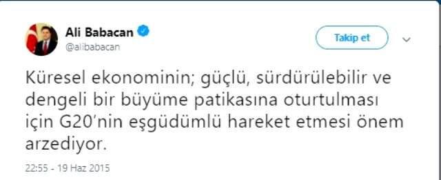 Ali Babacan 5 yıl sonra ilk kez yaptığı paylaşımda, 2020'den beklentilerini dile getirdi.