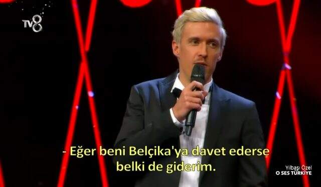 Futbolcu Max Kruse'den Hadise'ye teklif: Belçika'ya gidelim