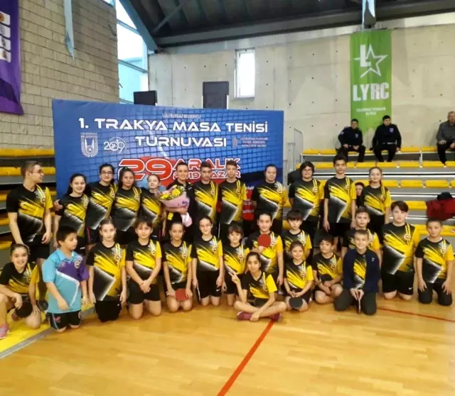 Luleburgaz Da Trakya Masa Tenisi Turnuvasi Duzenlendi Spor