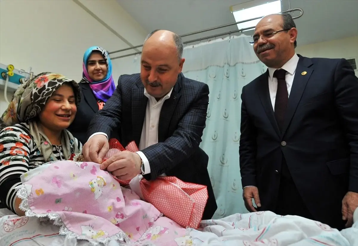 Osmaniye'de yeni yılın ilk bebeği doğdu
