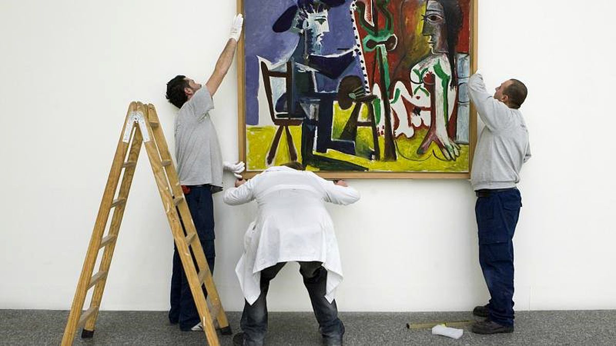 Picasso'nun 157 milyon TL değer biçilen tablosu bir genç tarafından kasten yırtıldı