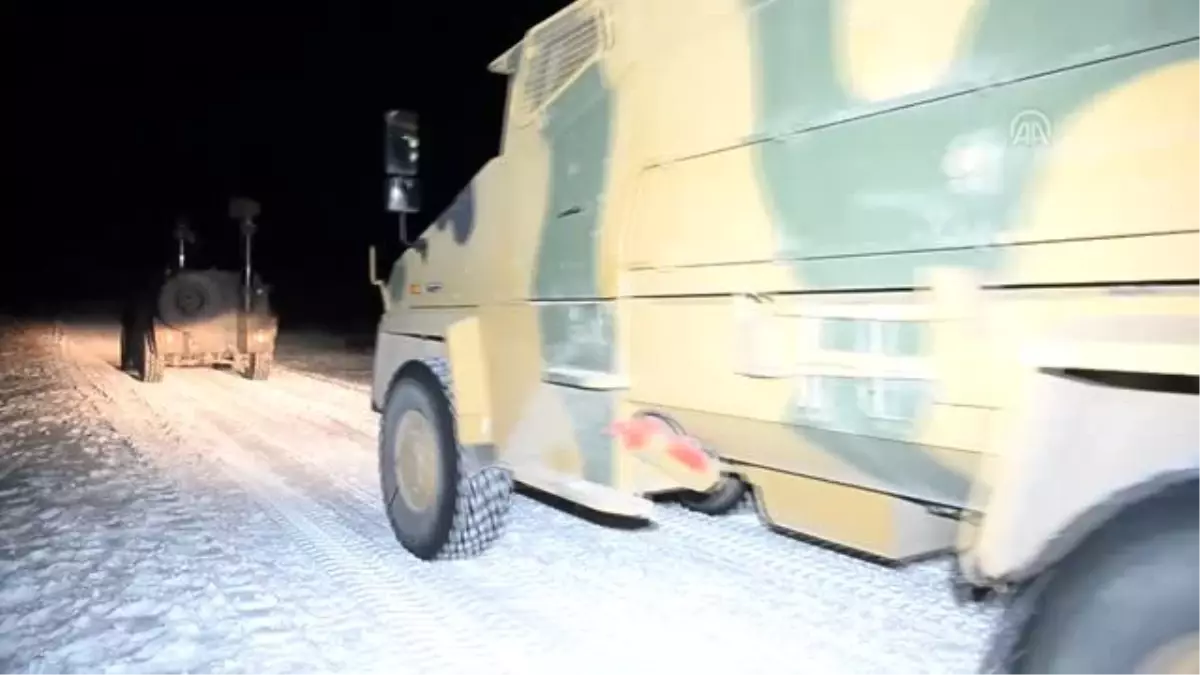 Tendürek Dağları'nın 'Hudut Kartalları' yeni yıla elleri tetikte girdi