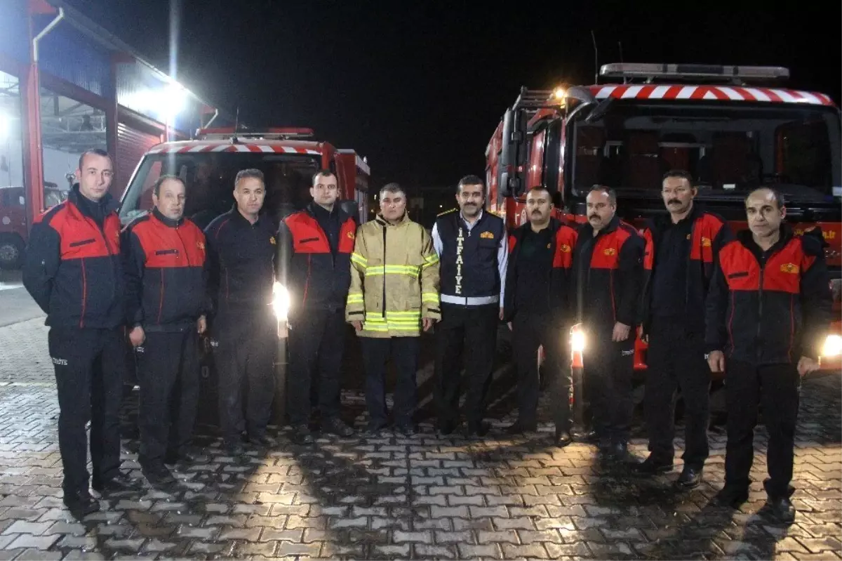 Uşak itfaiyesi yılbaşına görev başında girdi - Haber