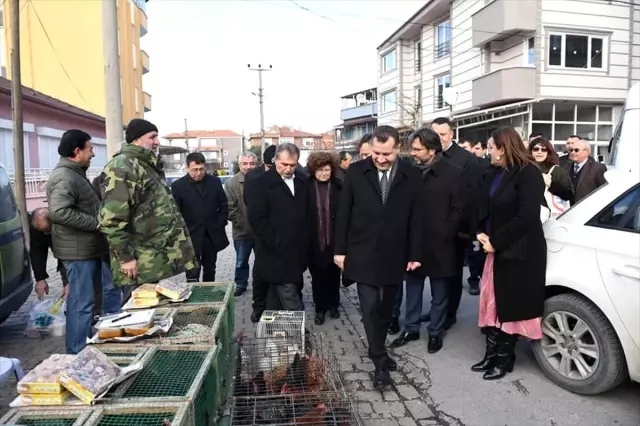 Balıkesir Büyükşehir Belediye Başkanı Yılmaz'dan esnaf ziyareti