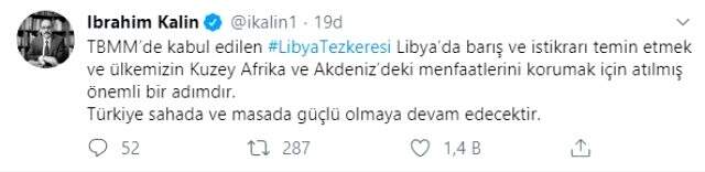 TBMM'de kabul edilen Libya tezkeresi sonrası Cumhurbaşkanlığı'ndan önemli açıklama
