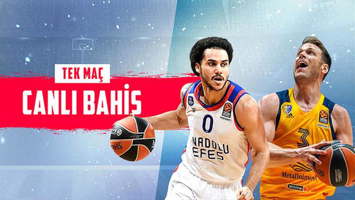 Anadolu Efes, Shved'siz Khimki'yi konuk edecek! iddaa'da fırsat tercihi...