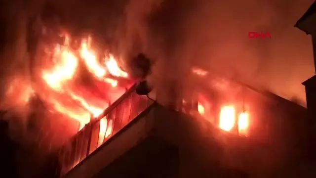 Artvin'de çatı katı 3 saat arayla iki kez yandı