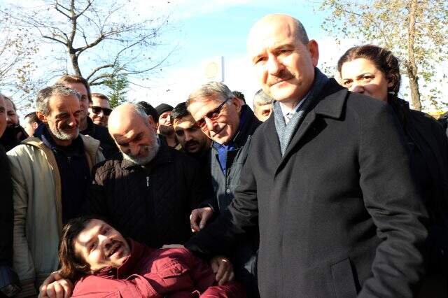 Bakan Soylu, engelli vatandaşın isteğini kırmadı
