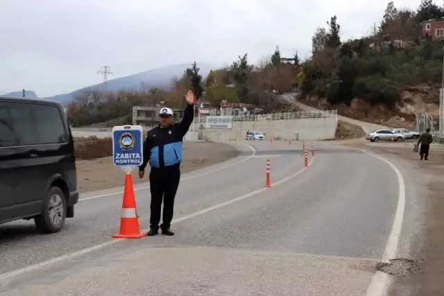 Düziçi Belediyesi ilçeye giren araçlardan