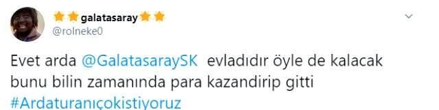 Galatasaraylı taraftarlar, Arda'nın transfer edilmesi için Mustafa Cengiz'e çağrıda bulundu