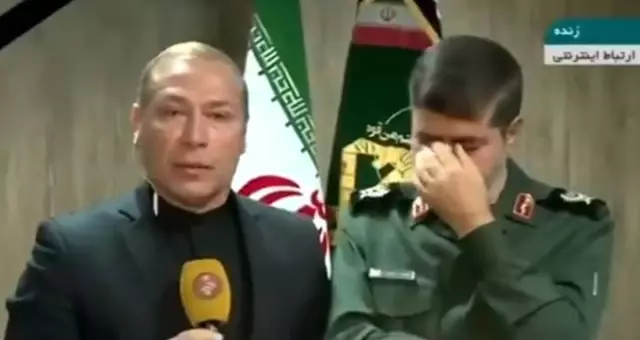Kasım Süleymani için canlı yayında gözyaşlarına boğuldu