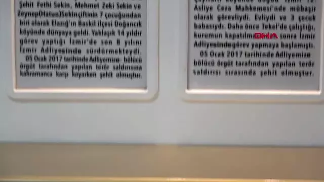 İzmir adliyesi asansörlerinde fethi sekin sürprizi