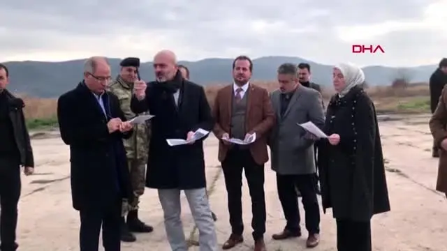 Yerli otomobil fabrikasının yapılacağı alanda inceleme Yerli otomobil fabrikasının yapılacağı alanda inceleme