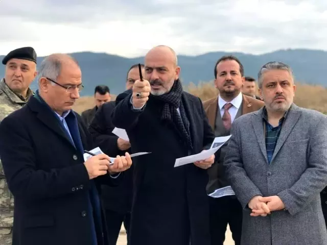Yerli otomobil fabrikasının yapılacağı arsa incelendi Yerli otomobil fabrikasının yapılacağı arsa incelendi