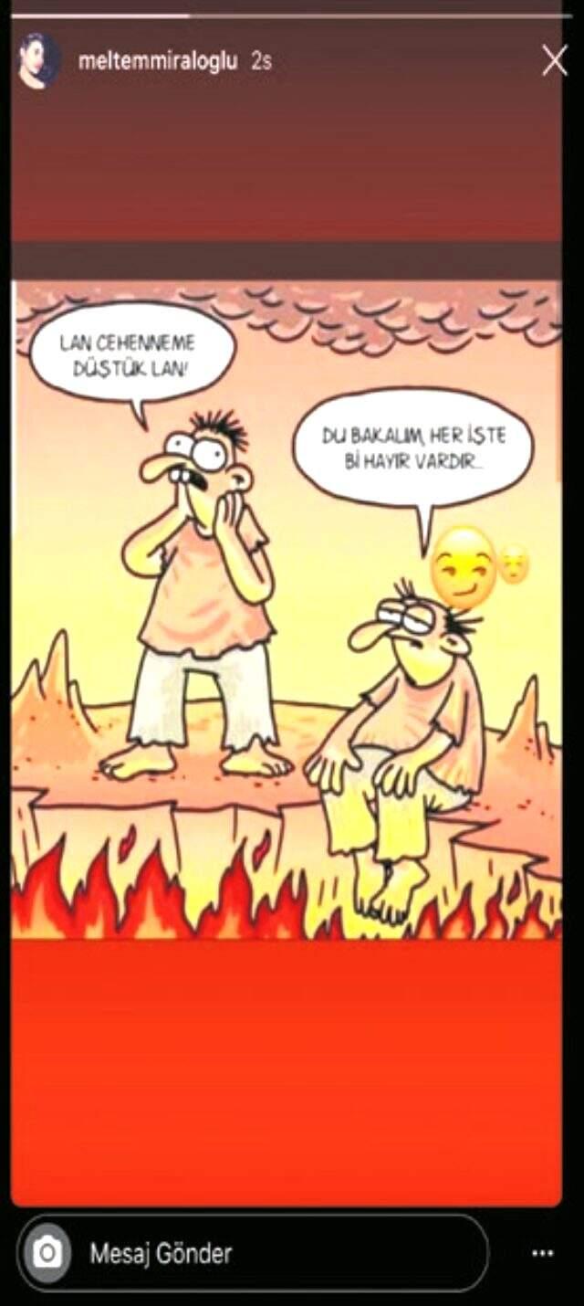 80 yaşındaki kocasından kaçtığı iddia edilen Meltem Miraloğlu, sessizliğini bozdu