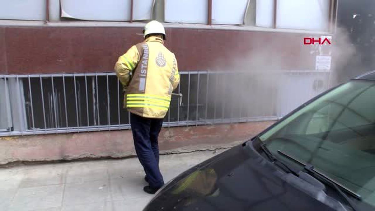 Bağcılar'da daha önce 2 kişinin öldüğü iş yerinde yine yangın çıktı