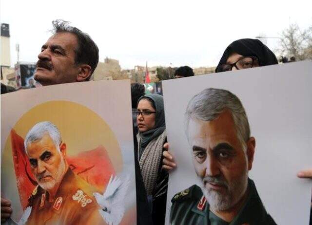Irak'ta Süleymani ve Mühendis için 3 günlük yas edildi